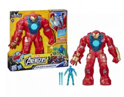 MARVEL - AVENGERS EPIC WORLD OF ACTION - COFFRET DE FIGURINE IRON MAN ET ARMURE HULKBUSTER